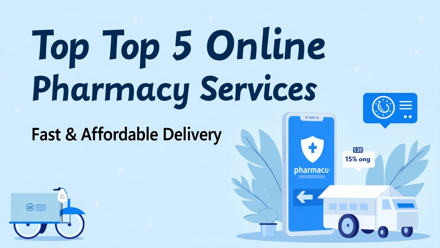Top 5 Online Pharmacy Services with Fast and Affordable Delivery in 2025